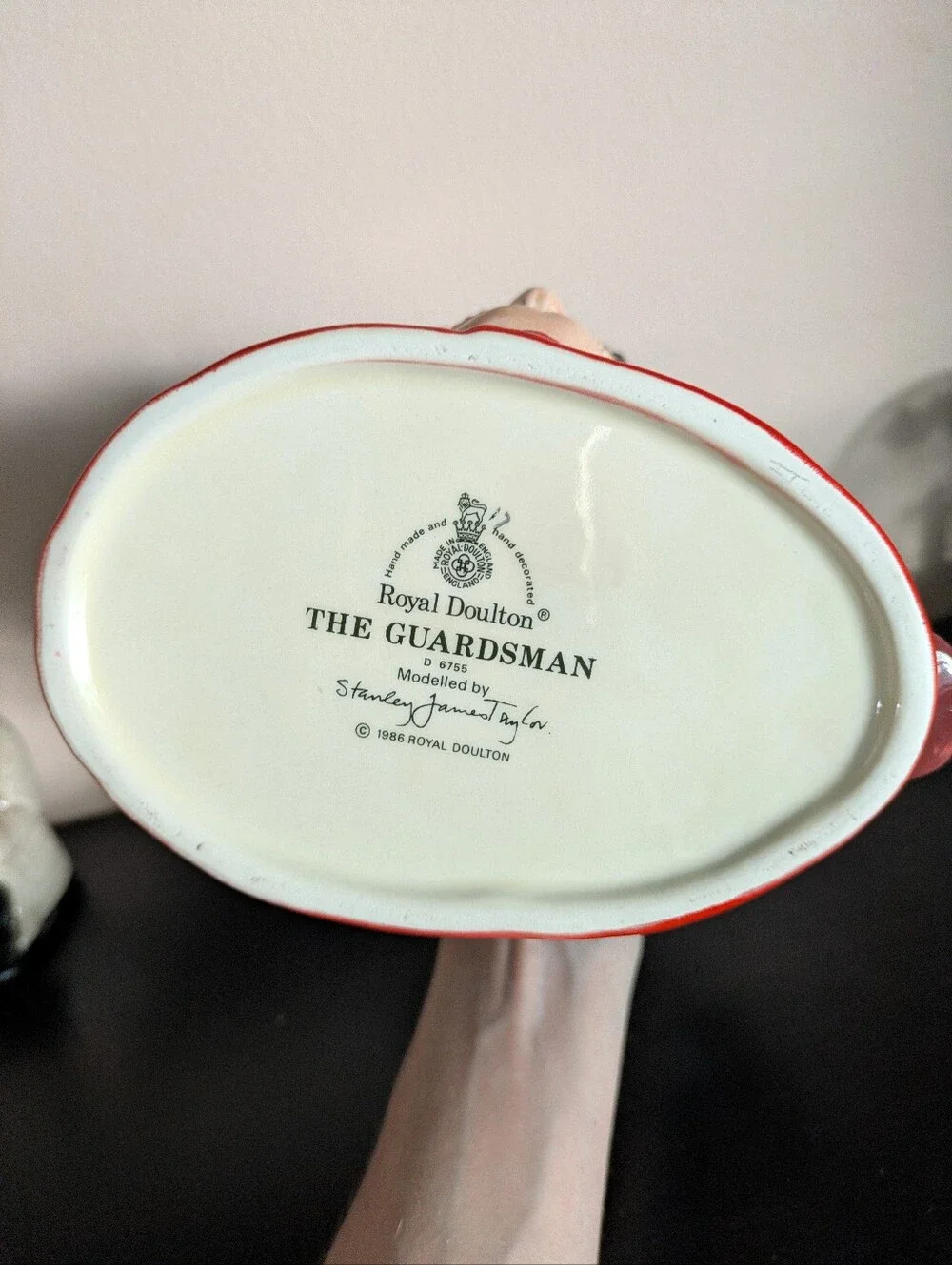 The Guardsman Large Toby Jug.  Royal Doulton 1980's.  Beautiful Condition.